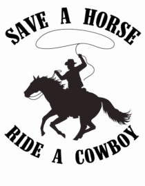 Save a horse Design