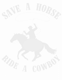Save a horse Grey Design