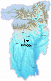 Vâlcea County Map