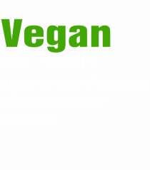 Vegan noun vegen