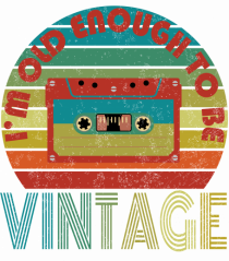 Vintage Cassette Tape Retro Style