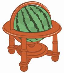 Watermelon Globe