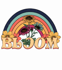 Wildflower Bloom Retro