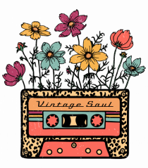 Wildflower Cassette Retro