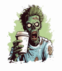 Zombies and coffee