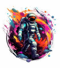 Astronaut - cosmic exploration