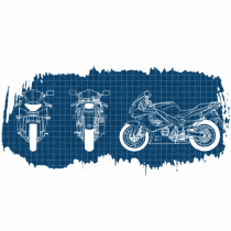 Motorcycle Blueprint