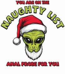 Crăciun extraterestru - You are on the naughty list