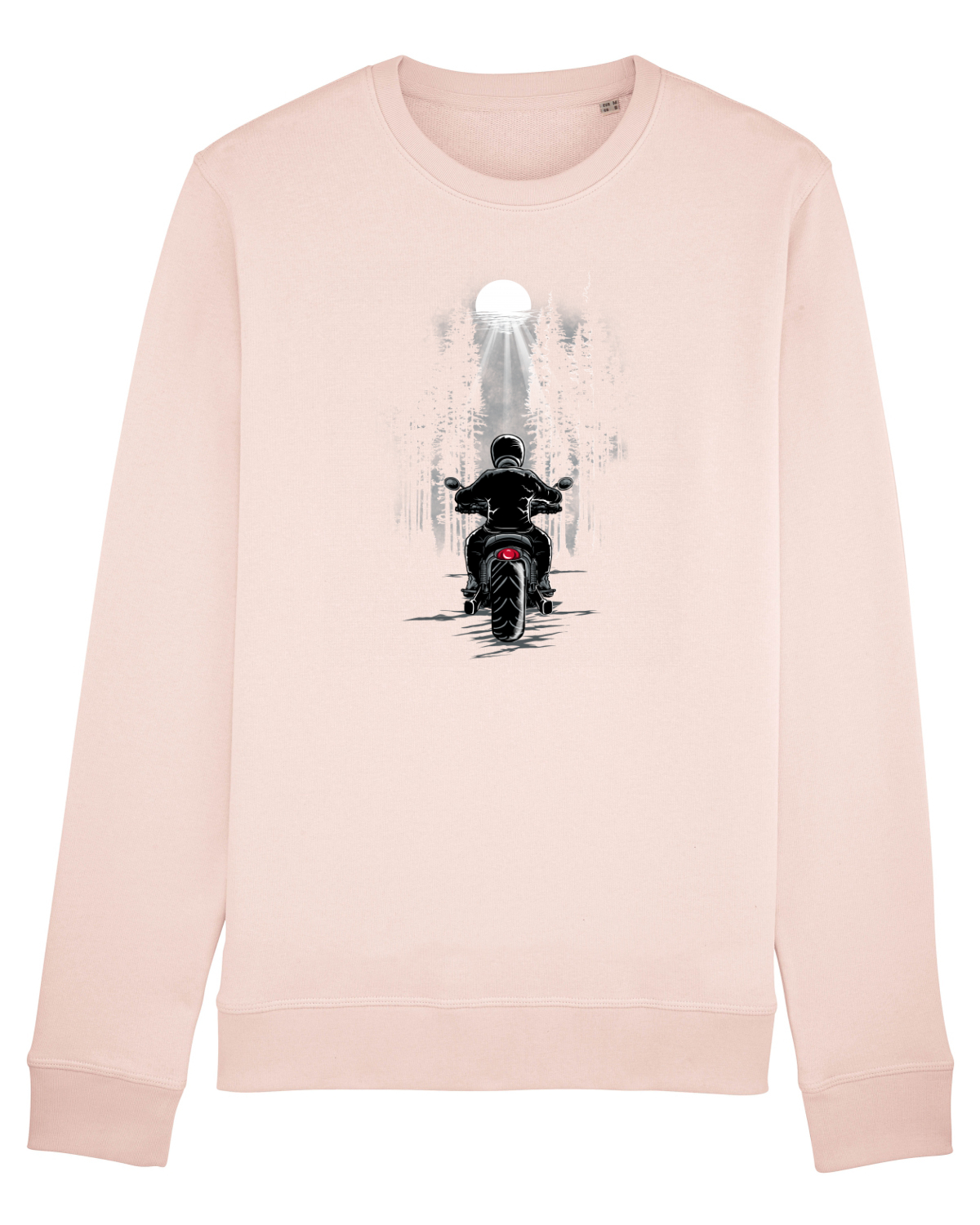 Bluză mânecă lungă Unisex Rise Candy Pink