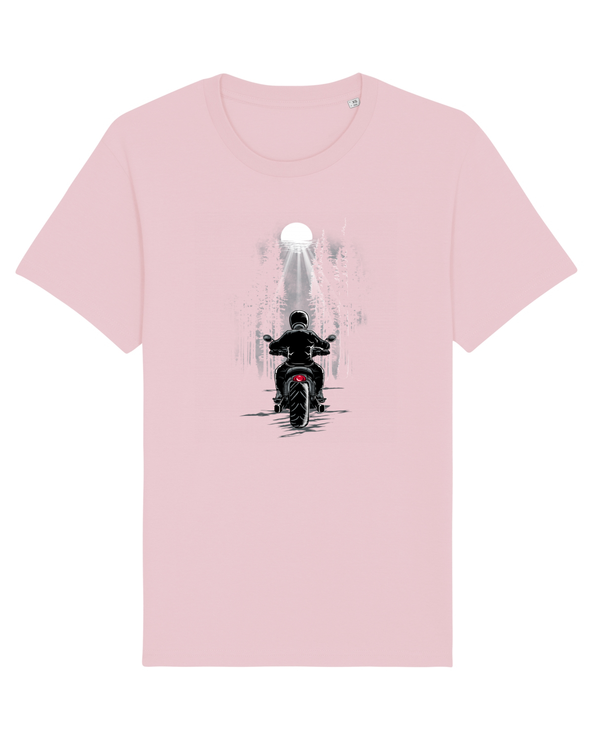 Tricou mânecă scurtă Unisex Rocker Cotton Pink
