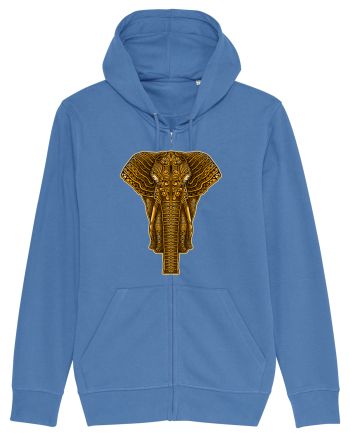 Golden Elephant Bright Blue
