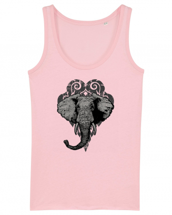 Retro Elephant Cotton Pink