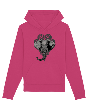 Retro Elephant Raspberry