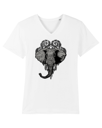 Retro Elephant White
