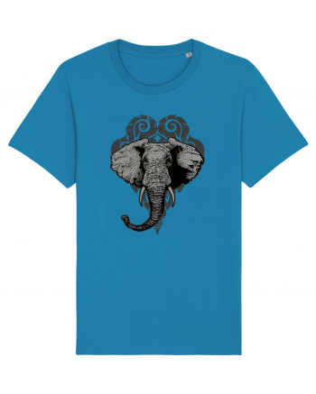 Retro Elephant Azur