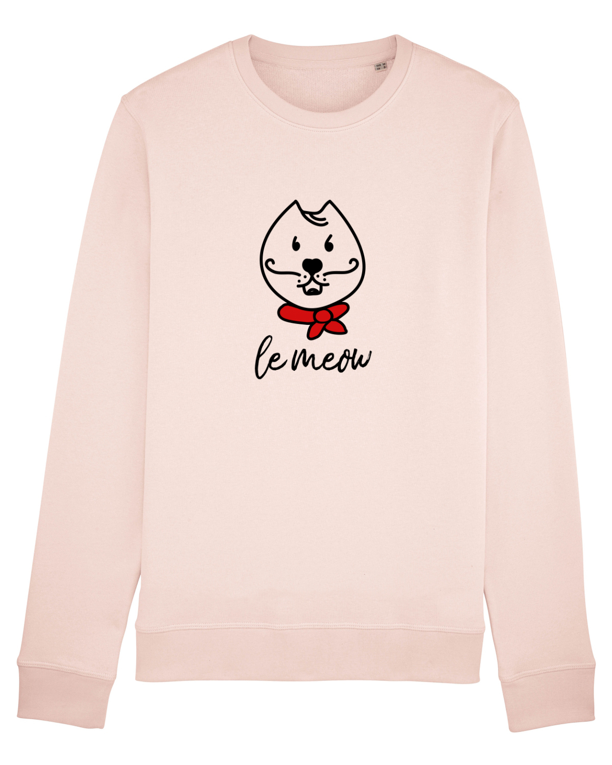 Bluză mânecă lungă Unisex Rise Candy Pink