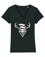 Hunting Trophy Tricou mânecă scurtă guler V Damă Evoker