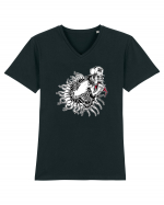 Bite Tricou mânecă scurtă guler V Bărbat Presenter