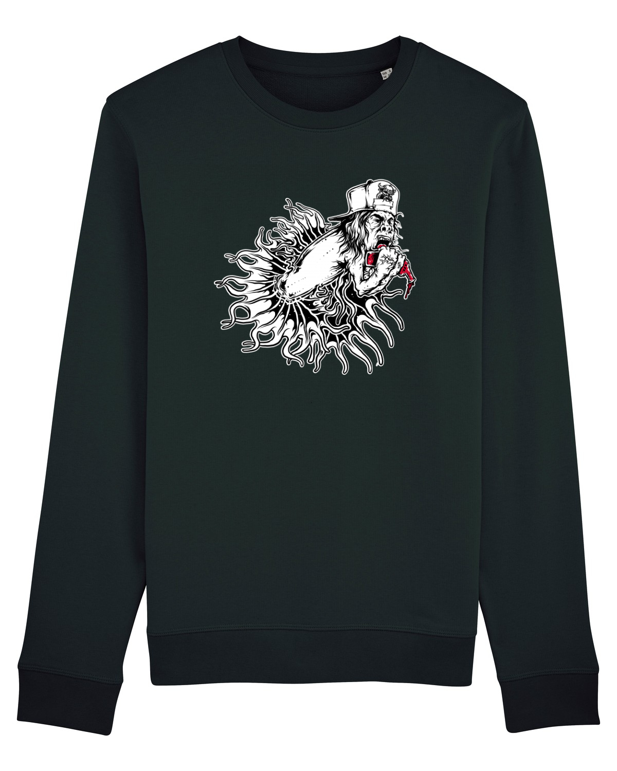 Bluză mânecă lungă Unisex Rise Black