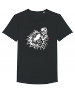 Bite Tricou mânecă scurtă guler larg Bărbat Skater