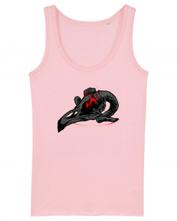 Bird Skull Cotton Pink