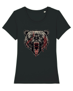 Bear Blood Tricou mânecă scurtă guler larg fitted Damă Expresser
