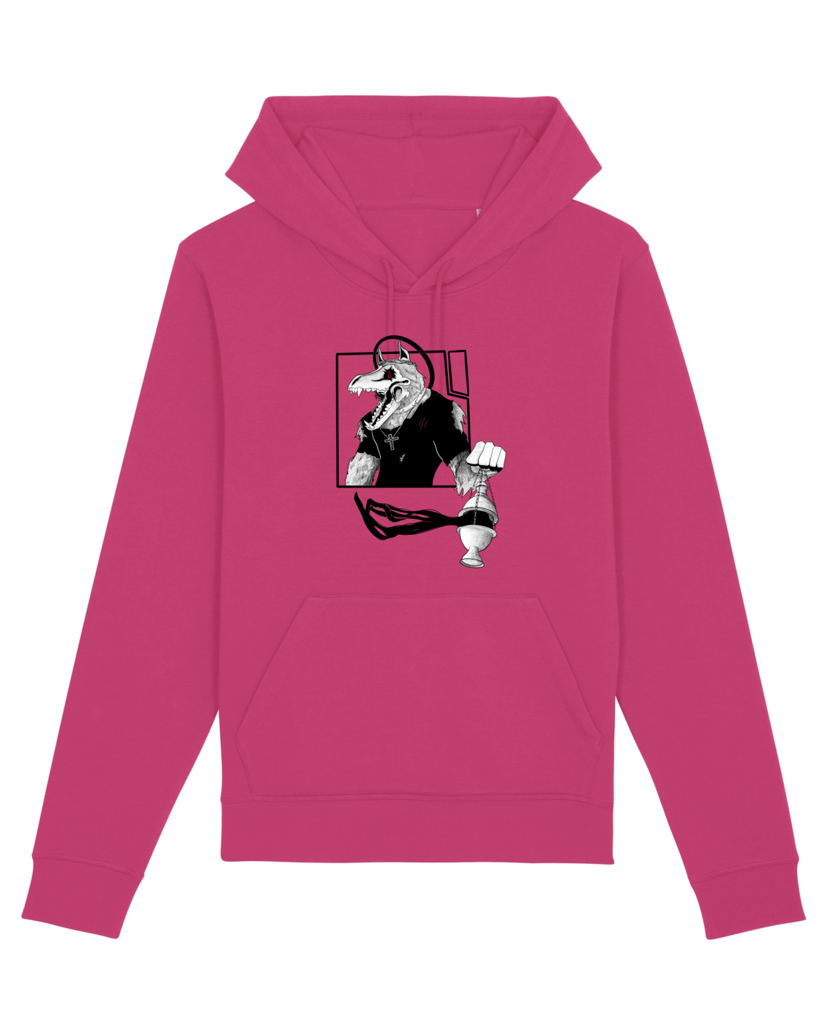 Hanorac Unisex Drummer Raspberry
