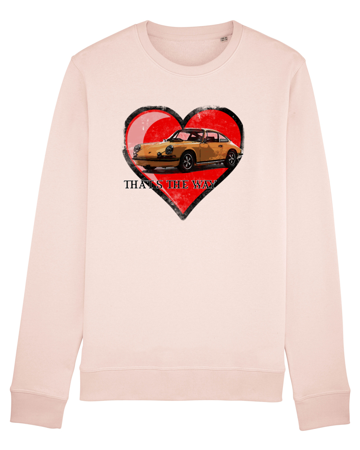 Bluză mânecă lungă Unisex Rise Candy Pink