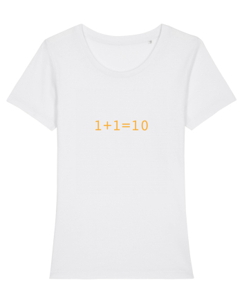 1+1=10 (in binary) White