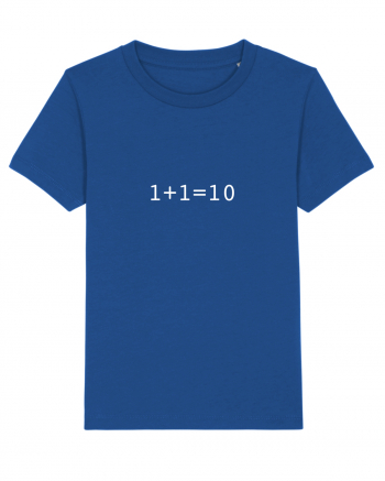 1+1=10 (in binary) Majorelle Blue