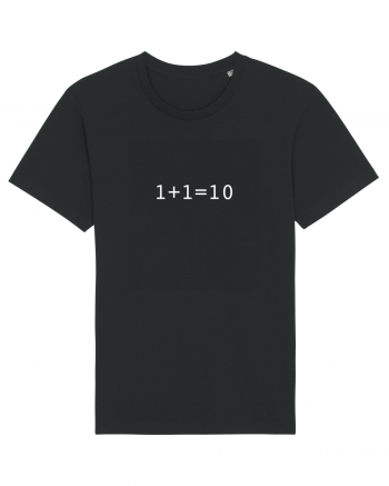 1+1=10 (in binary) Black