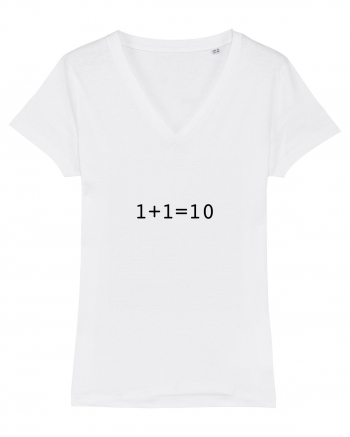 1+1=10 (in binary) White