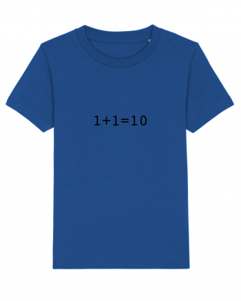 1+1=10 (in binary) Majorelle Blue