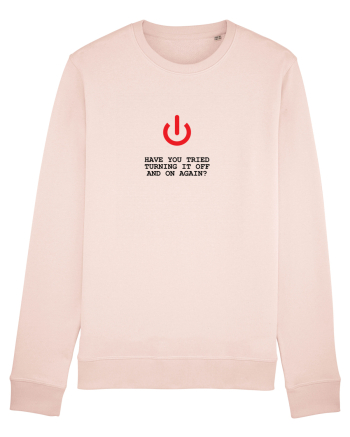 Have you tried turning it OFF and ON again? Candy Pink