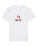 Have you tried turning it OFF and ON again? Tricou mânecă scurtă Unisex Rocker