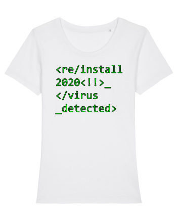 Reinstall 2020 virus detected White