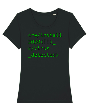 Reinstall 2020 virus detected Black