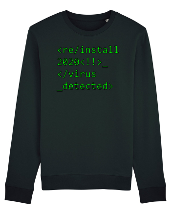 Reinstall 2020 virus detected Black