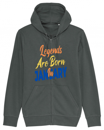 Legends Are Born In January Anthracite