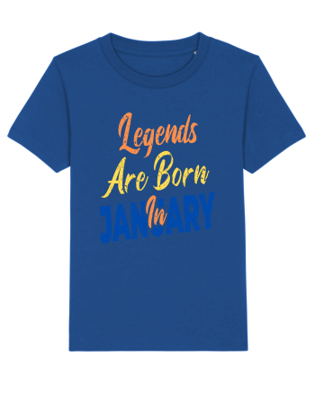 Legends Are Born In January Majorelle Blue