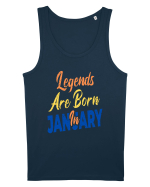 Legends Are Born In January Maiou Bărbat Runs