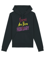 Legends Are Born In February Hanorac Unisex Drummer