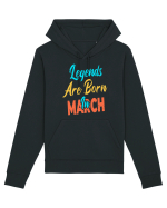 Legends Are Born In March Hanorac Unisex Drummer
