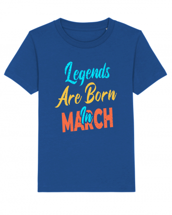 Legends Are Born In March Majorelle Blue