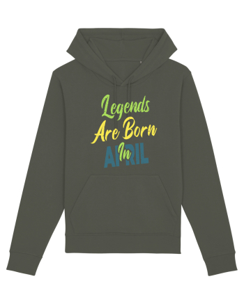 Legends Are Born In April Khaki