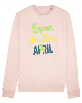Legends Are Born In April Candy Pink