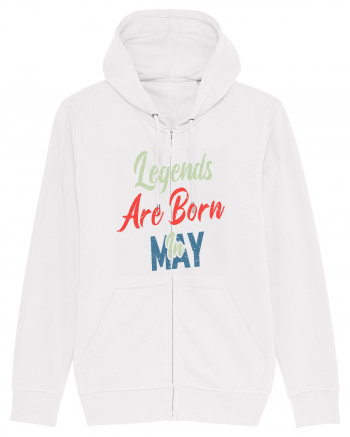 Legends Are Born In May White