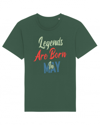 Legends Are Born In May Bottle Green