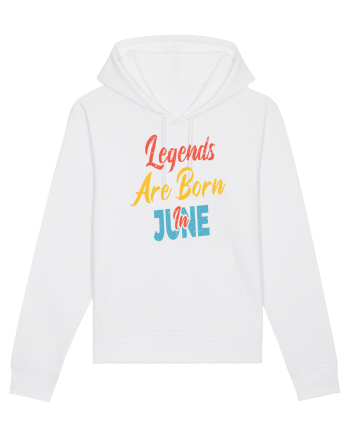 Legends Are Born In June White
