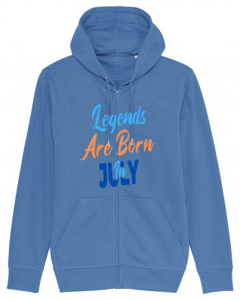 Legends Are Born In July Bright Blue